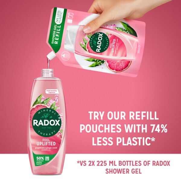 Radox Mineral Therapy Feel Uplifted dusjsåpe 675 ml