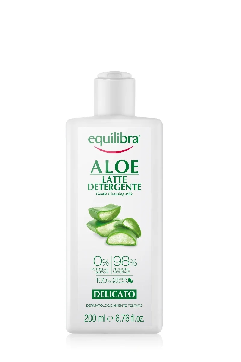 EQUILIBRA puhastuspiim Equilibra aaloe veraga 200 ml Õrn