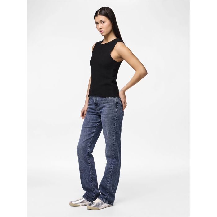 Women's Straight Leg Jeans Pieces Kelly Mw