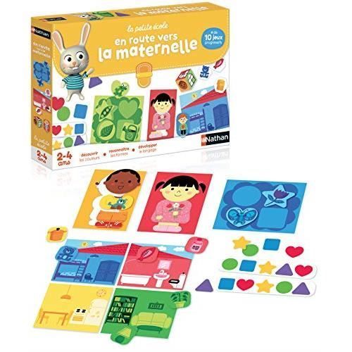 Jeu éducatif - NATHAN - En route vers la maternelle 31422 - Multicolore - A partir de 24 mois