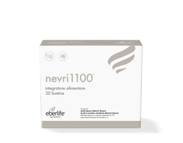 EBERLIFE PHARMACEUTICALS Nevri 1100 20 sachets