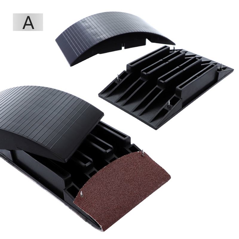 Bloc de ponçage manuel, porte-disque de ponçage, outil de polissage, bloc de ponçage manuel, surface de contact, accessoires pour polisseuse de voiture