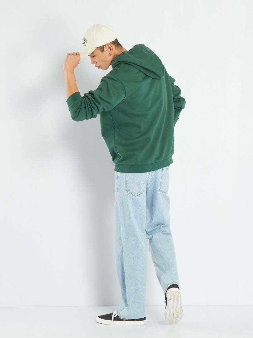 Moletom com bolso canguru - VERDE