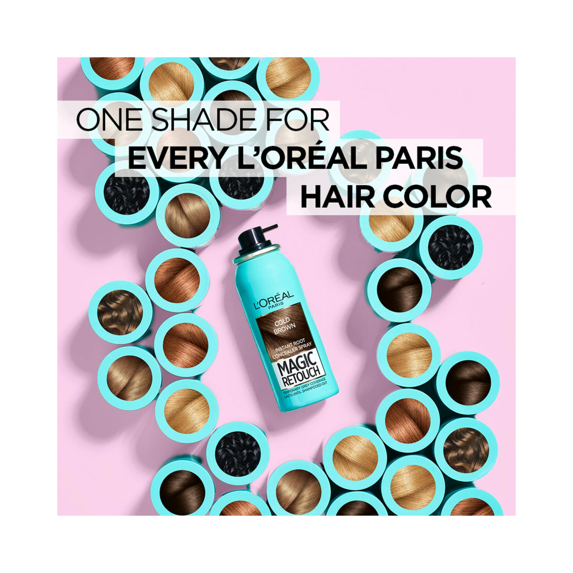 Magic Retouch Instant Töviskorrektor Spray Sötétbarna - L'Oréal Paris