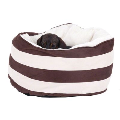 Cama Mupfel Snuggle - Crema / Marrón oscuro