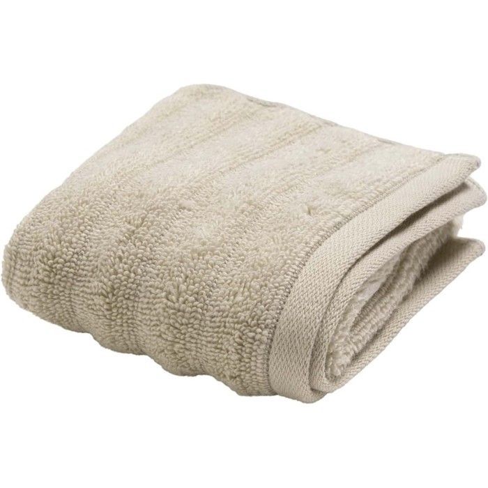Bath towel - Softness Inside - MAYA - Cotton - 30 x 50 cm - Taupe