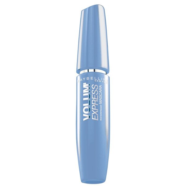 Máscara para cílios Maybelline Volum'Express preta à prova d'água