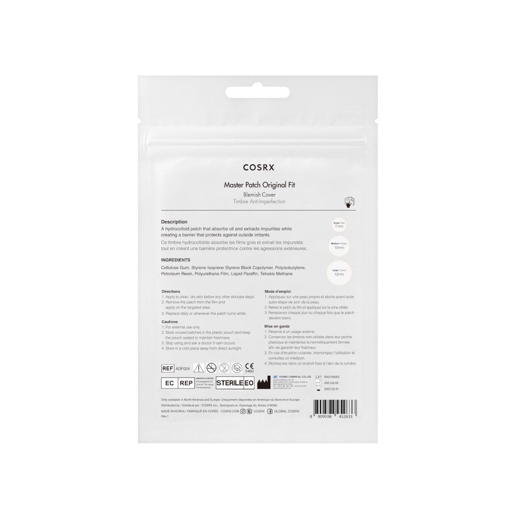 Cosrx Anti-Pimple Care AC Collection flaster protiv akni i prištića - 1 komad