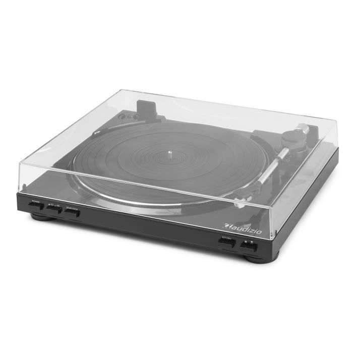 Audizio RP310 Premium Turntable - Black, Automatic Return, 2 Speeds