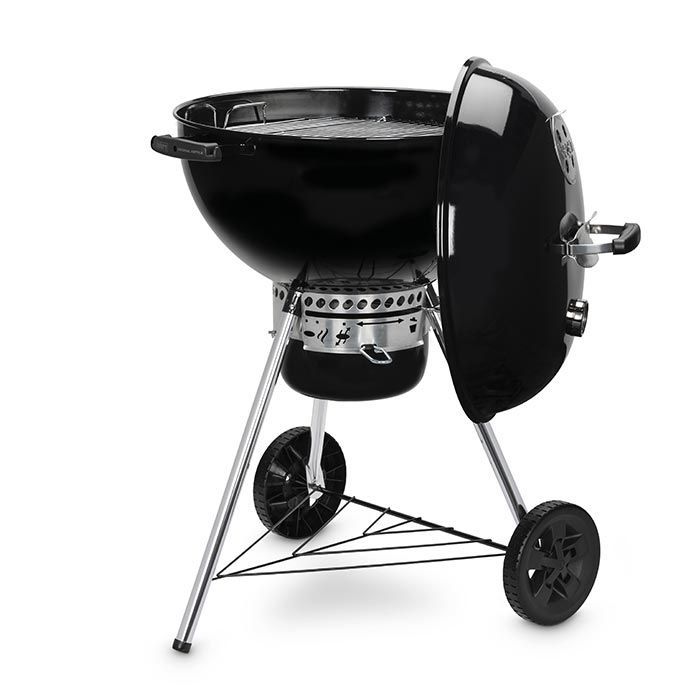 Barbacoa de carbón WEBER Original Kettle E-5730 - 57 cm - Negra - Para 10 personas