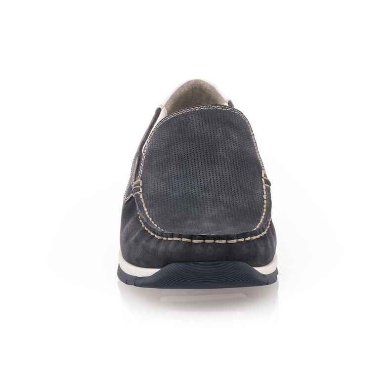 Blaue Herren-Loafer/Bootsschuhe