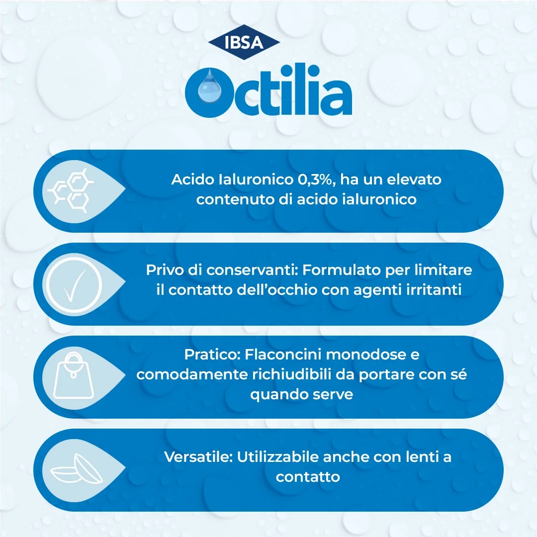 OCTILIA Octilia Gouttes oculaires 10 ml Hydratantes et protectrices