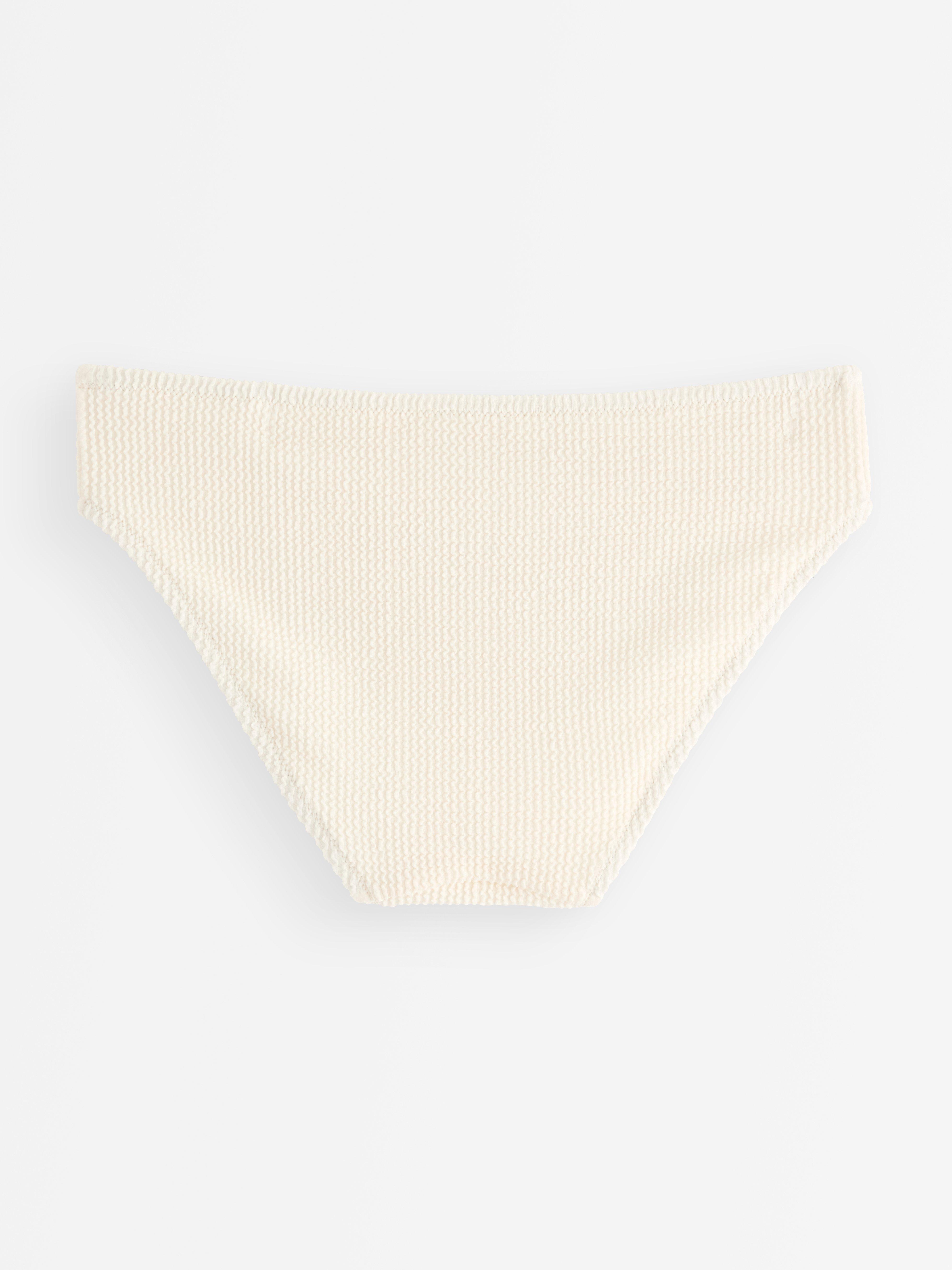 Bikini Krinklad blanco claro