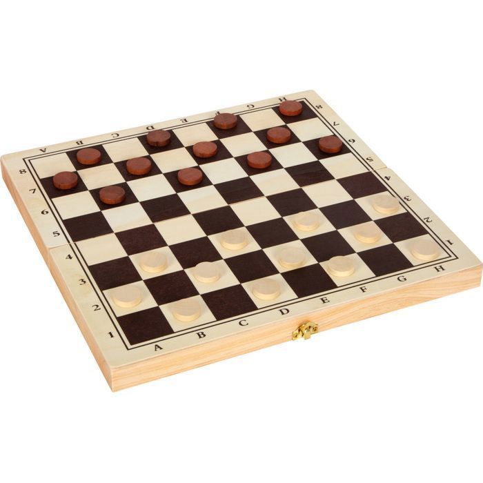 Juegos de mesa - LEGLER - Juegos clásicos 3 en 1 - Caja de madera - 4 juegos incluidos - Para niños y adultos