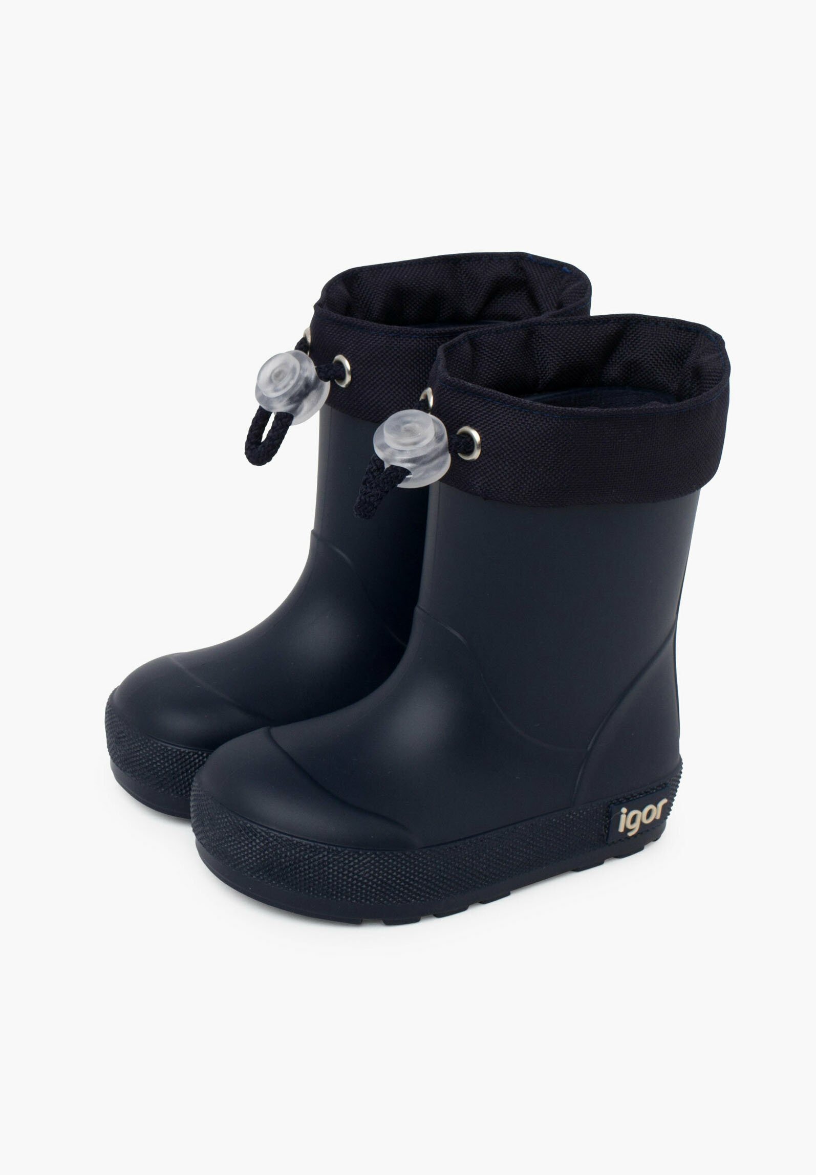 IGOR SOFT VERSTELBARE NEK - Regenlaarzen - marineblauw