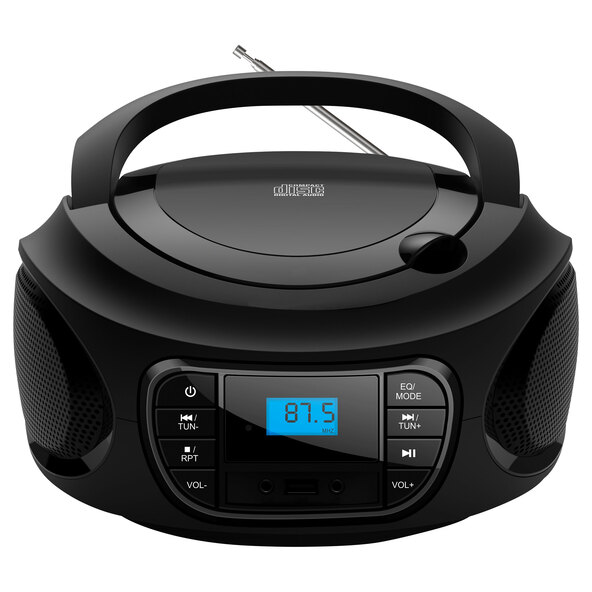 Portable CD Boombox CB-2, black