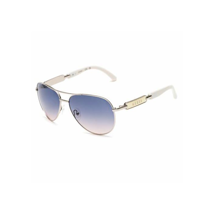 Gafas de sol para mujer - GUESS - GU7295-6010W - Ø 60 mm - Carbono - Redondas - Deportivas y modernas - Sintéticas - Puente de 17 mm
