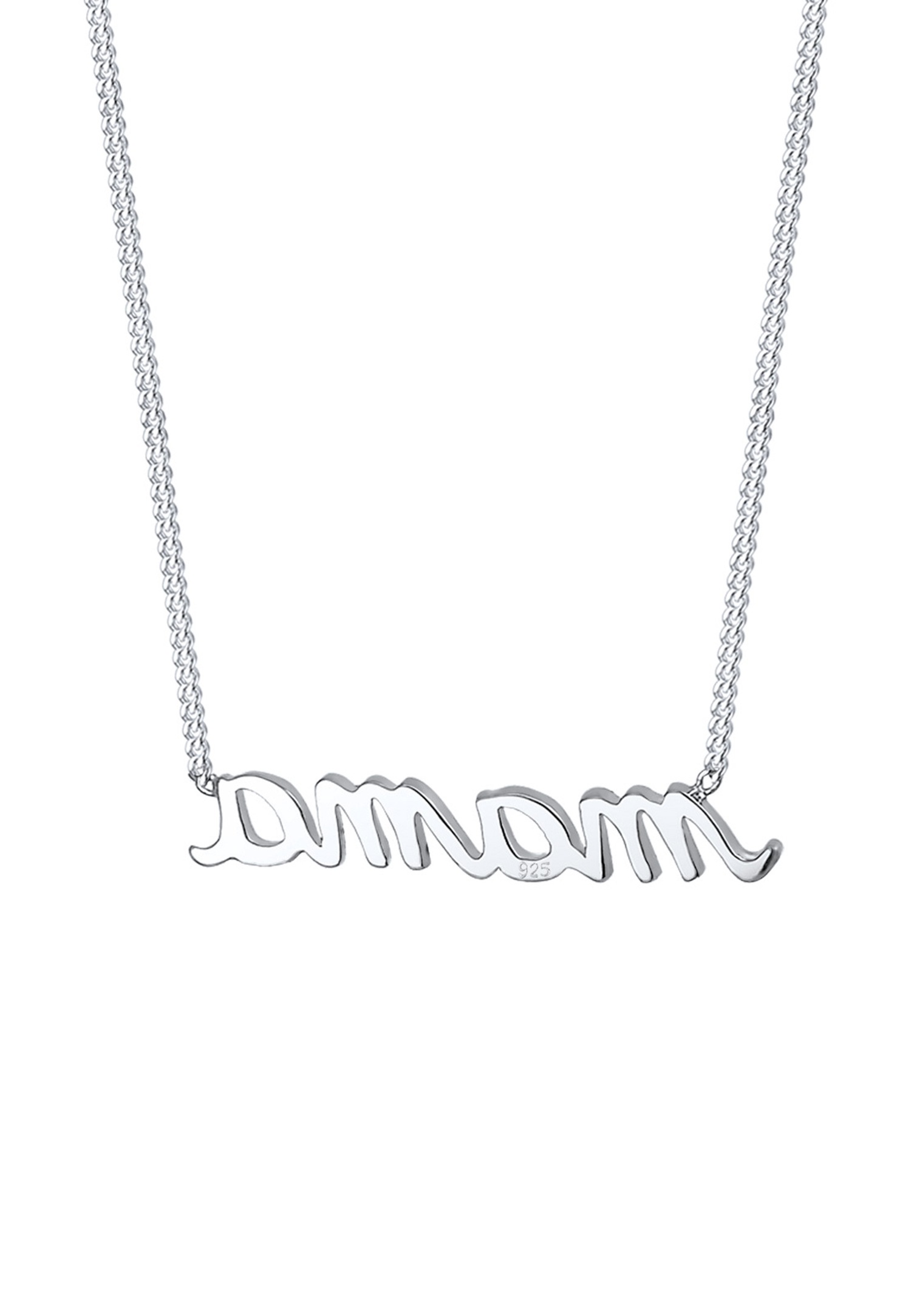 Elli Femme Écriture Mama Amour - (925/1000) Argent