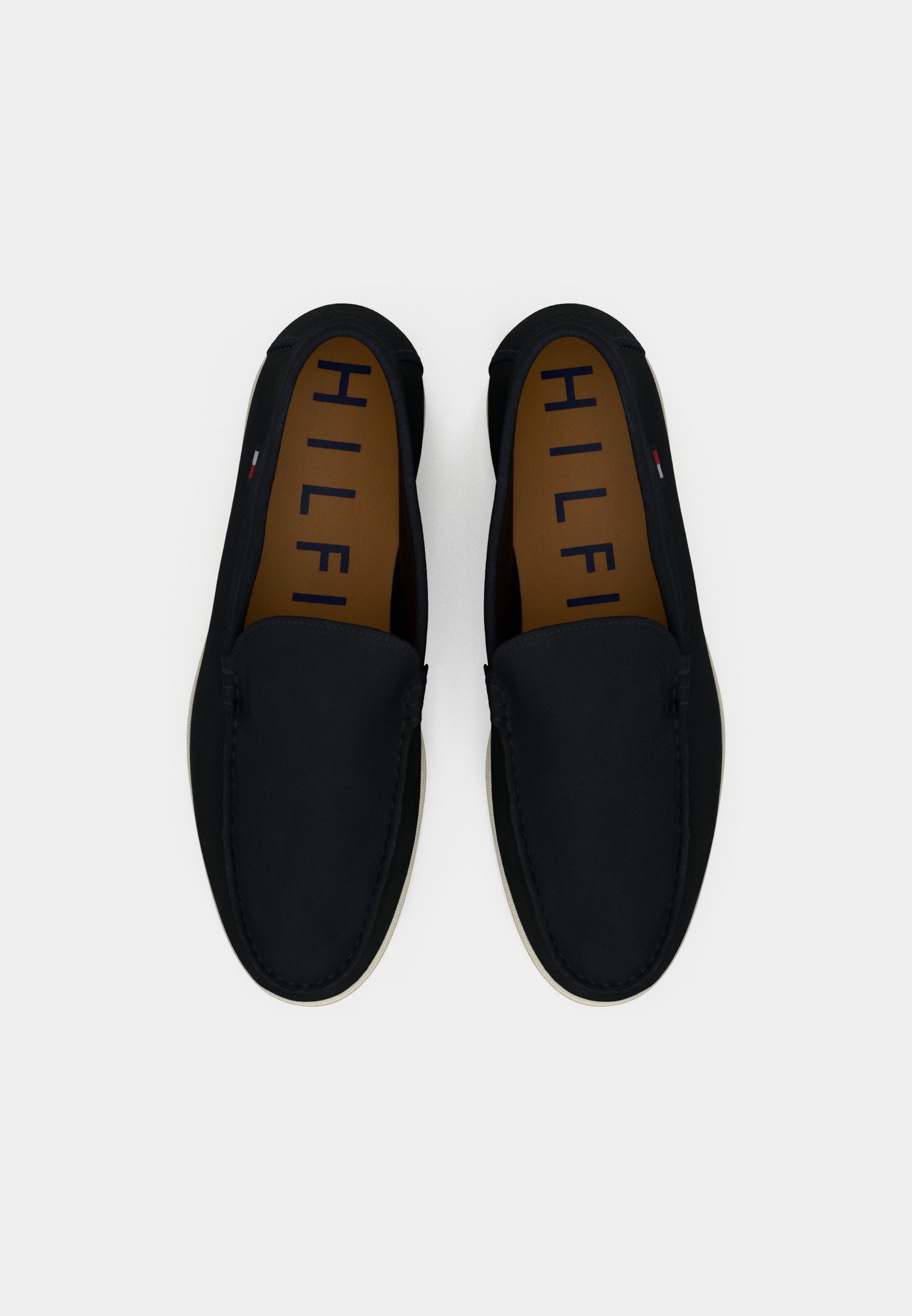 Tommy Hilfiger CASUAL LOAFER - Nazúvacie topánky - púštna obloha
