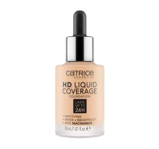 Catrice HD Liquid Coverage płynny podkład kryjący 005 Ivory Beige 30 ml