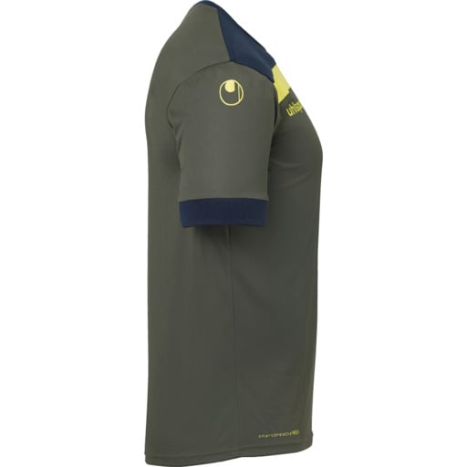  Maillot Offense 23 à manches courtes, vert olive foncé/azul Marino/am Uhlsport