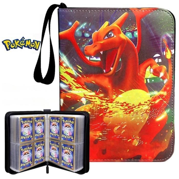 Organizador de Coleção de Cartas - Álbum para 400 Cartas - Compatível com Pokémon, Magic e Yu-Gi-Oh! - 50 Páginas com Protetores de Cartas - GAVI