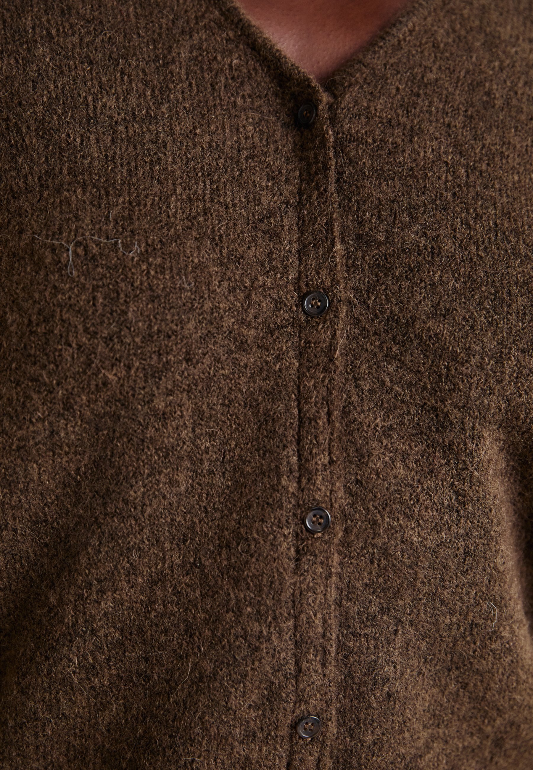 MSCH Kopenhagen HOPE CARDIGAN - Cardigan - leisteenzwart melange