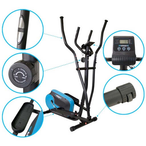 Bicicleta Elíptica Sparraw Fitness Smart Bike
