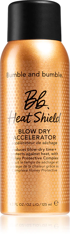 Bumble and bumble Bb. Heat Shield Blow Dry Accelerator beschermende spray die het droogproces van het haar versnelt.