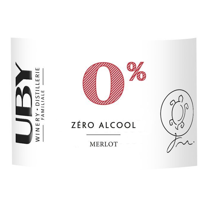 UBY - Merlot - Rosso analcolico - 75cl