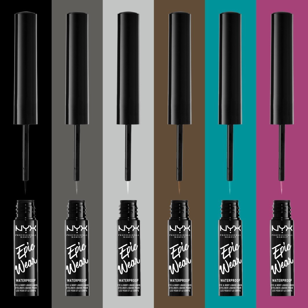 Tekutá očná linka NYX Professional Makeup Epic Wear Metallic - 3,5 ml