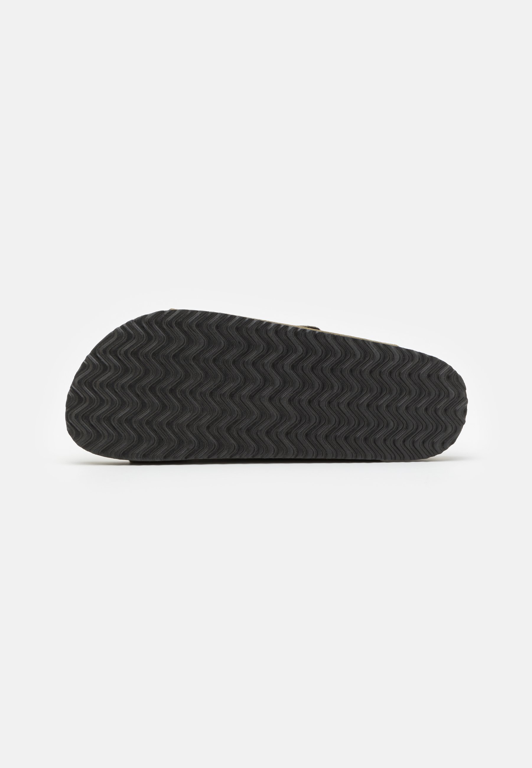 Pier One leren unisex slippers - kaki