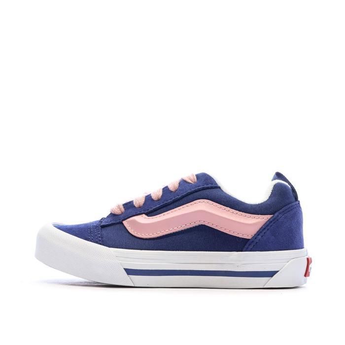 Tênis Vans Knu Skool 2 Feminino Azul/Rosa