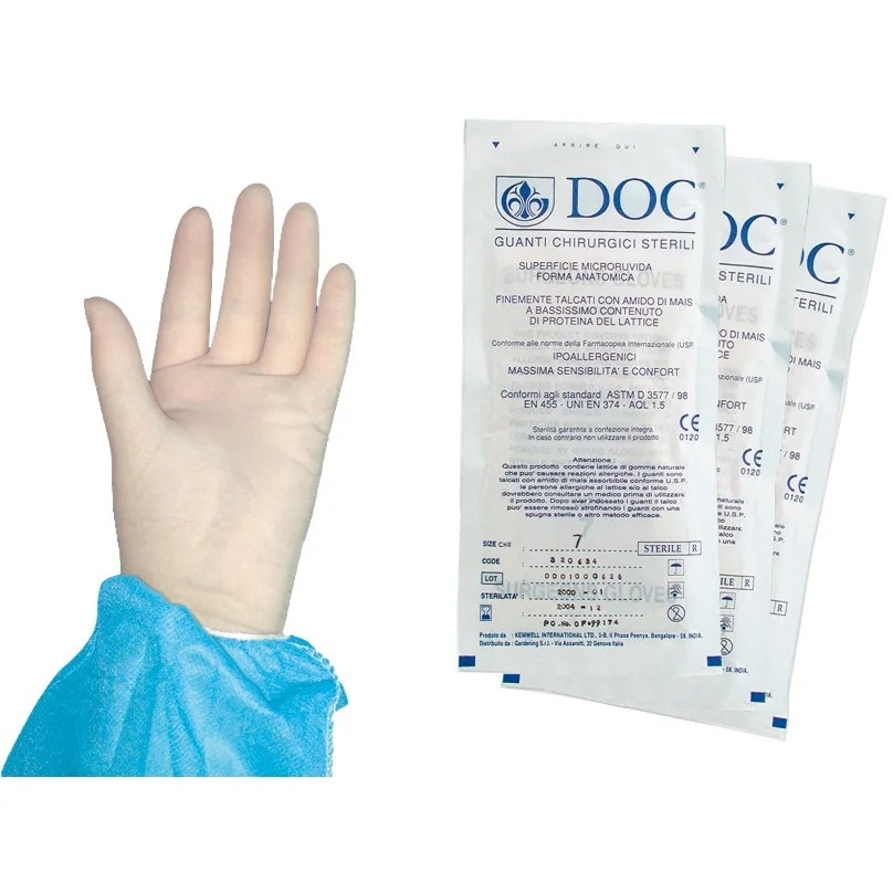 Sterile OP-Handschuhe, Sicherheitsstufe 8,5, 1 Paar