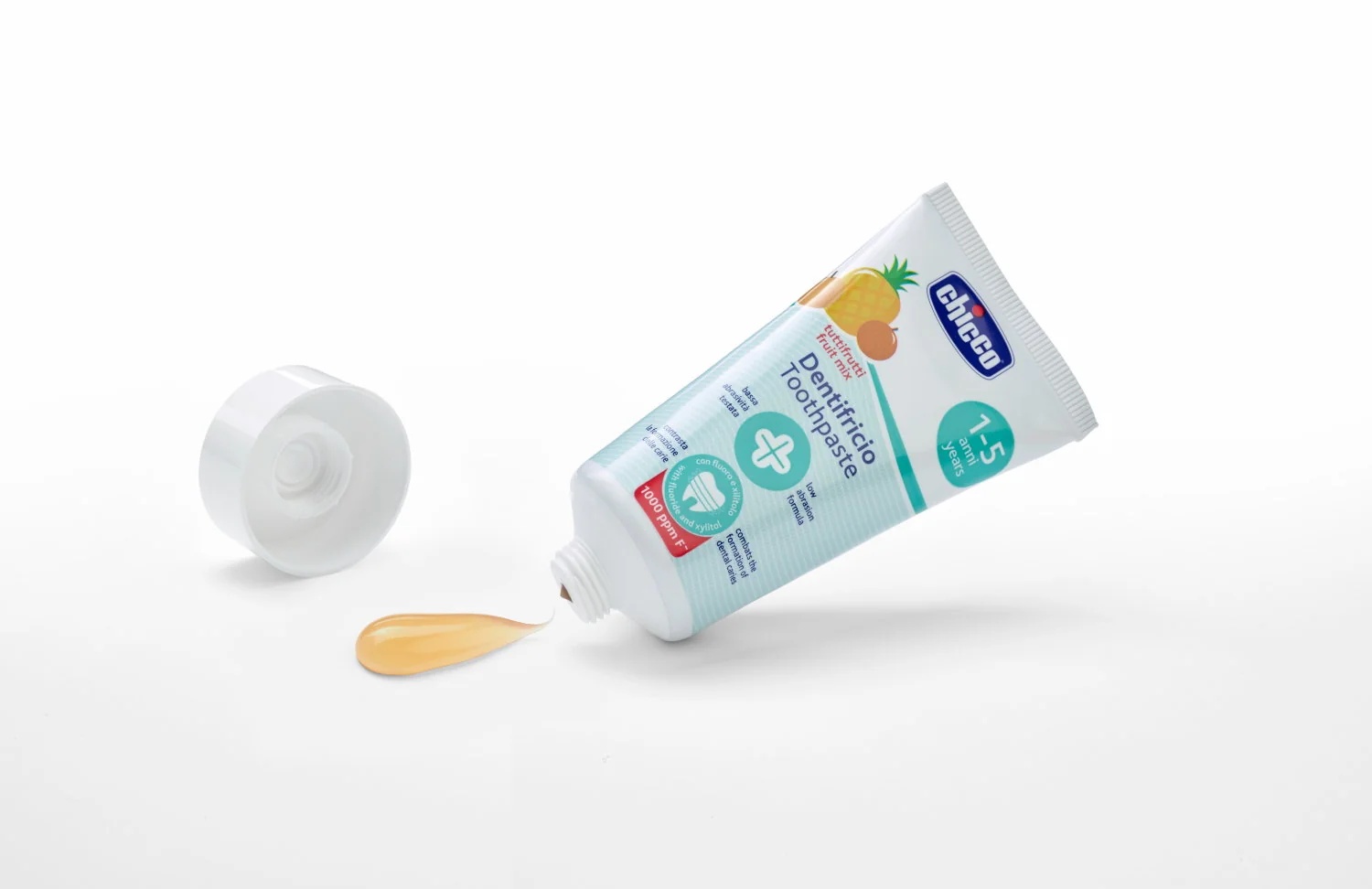 CHICCO Chicco Tuttifrutti Zubní-Nudeln 12M+ Tuttifrutti