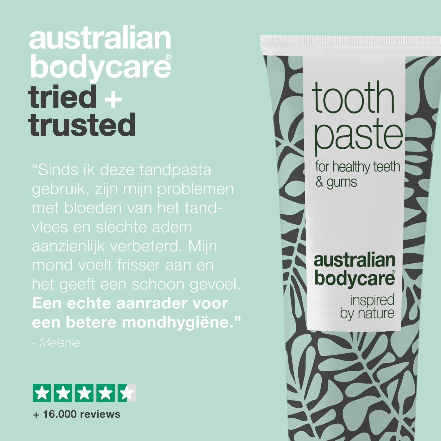 Pasta za zube s kokosom od Australian Body Care - 75 ml