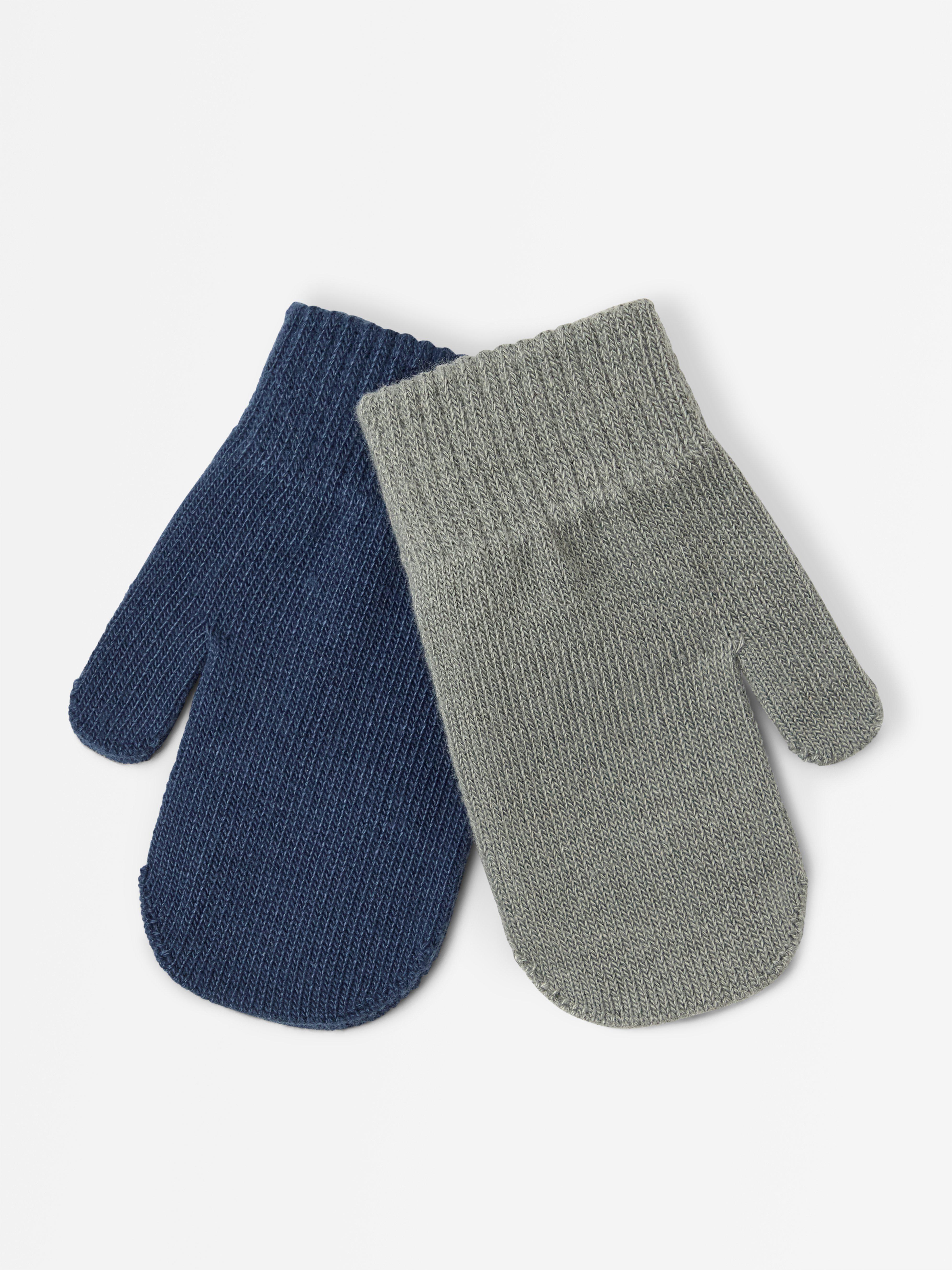 2-pack  magiska vantar Light dusty green