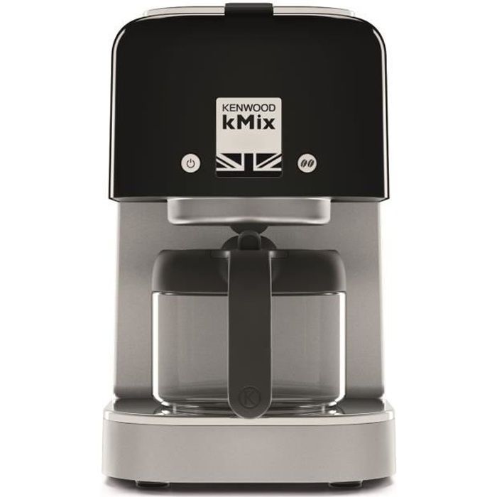kMix Filter Coffee Maker - KENWOOD - COX750BK - 1000 W - Black - 6 cups - Aroma selector