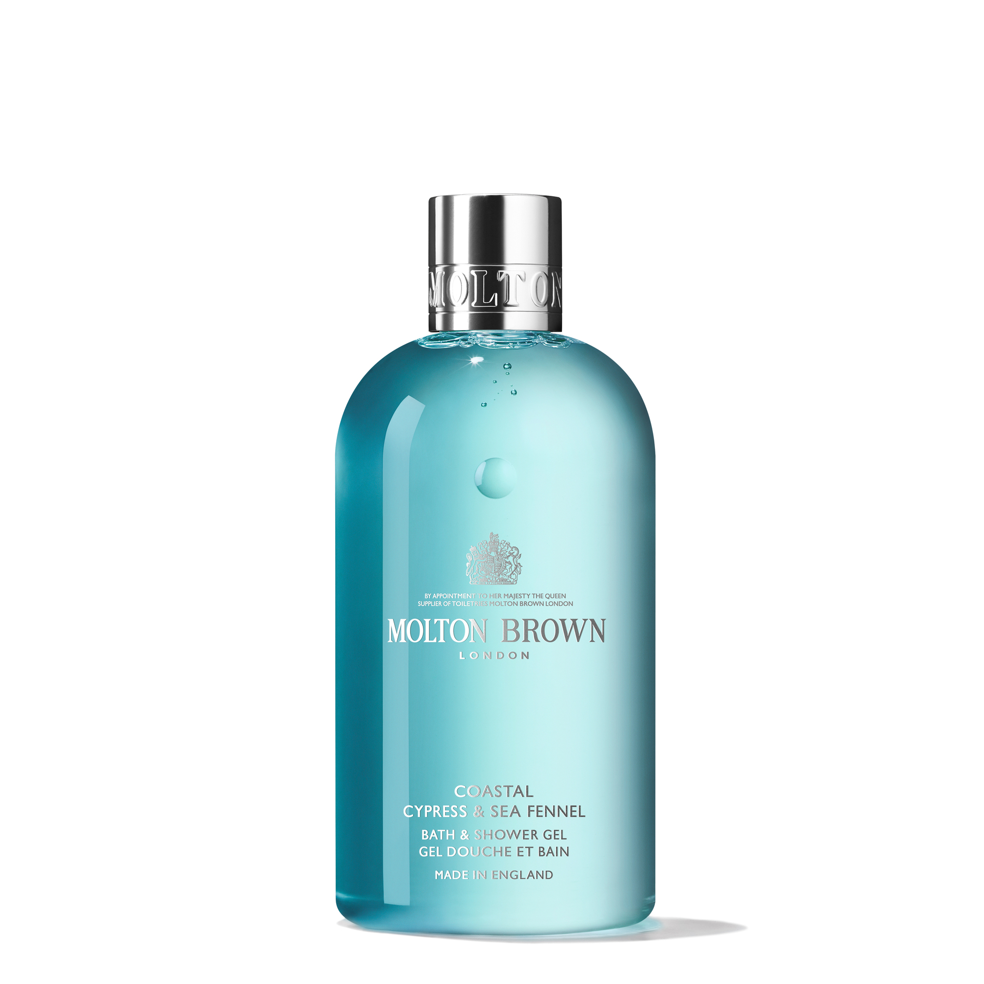 Gel de baie și duș cu chiparos de coastă și fenicul de mare 300 ml - Molton Brown