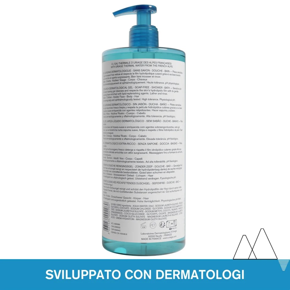 URIAGE Gel Surgras 1L Zachte formule