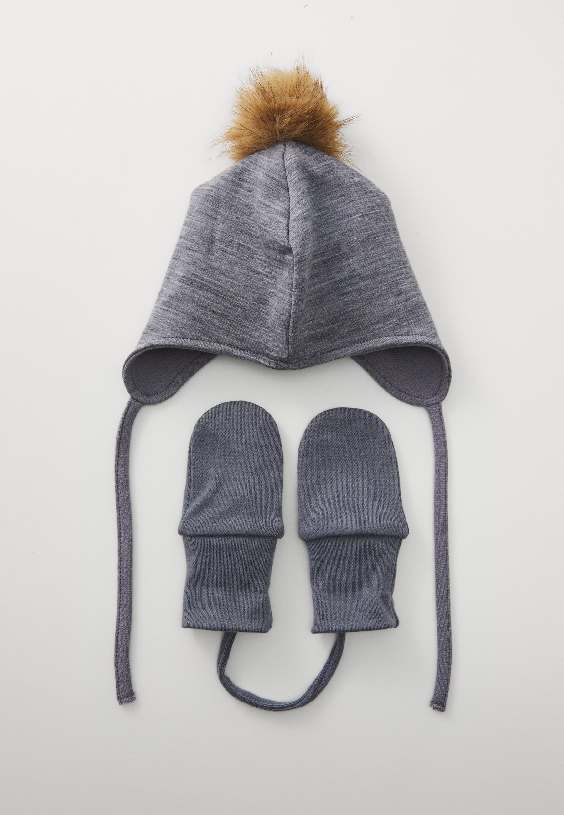 Chiamalo NBMWUPPO WILLIT SET UNISEX - Berretto - grigio folkstone