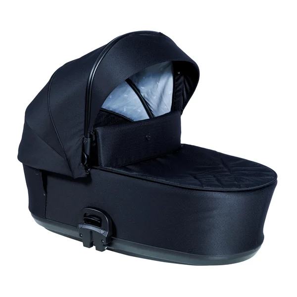 Nordbaby Active Lux -rattaasetti, musta, kromirunko