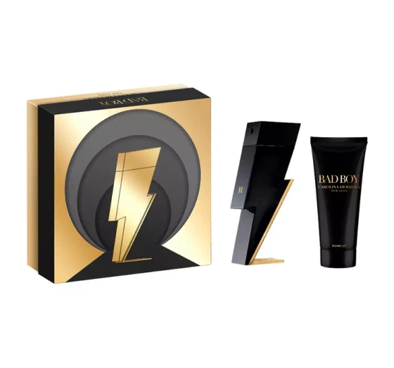 Carolina Herrera Bad Boy woda toaletowa spray 100 ml   żel pod prysznic 100 ml