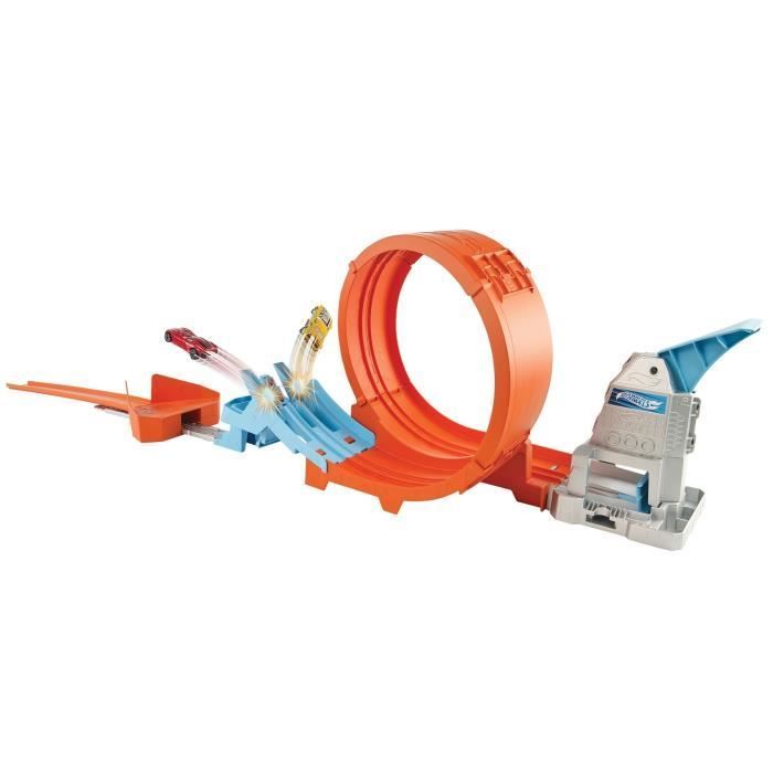 Hot Wheels - Looping de Champion - Circuit / Petite voiture Circuit - Orange - Dès 4 ans
