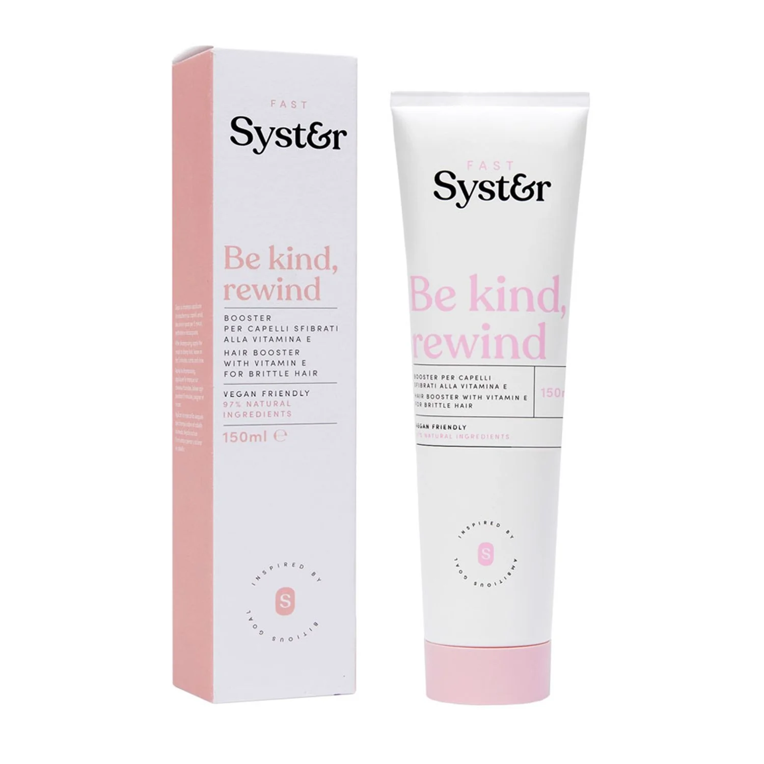 Syster Fast Be Kind, Rewind - Maschera Idratante Capelli, Ristrutturanti & Ricostruttivi