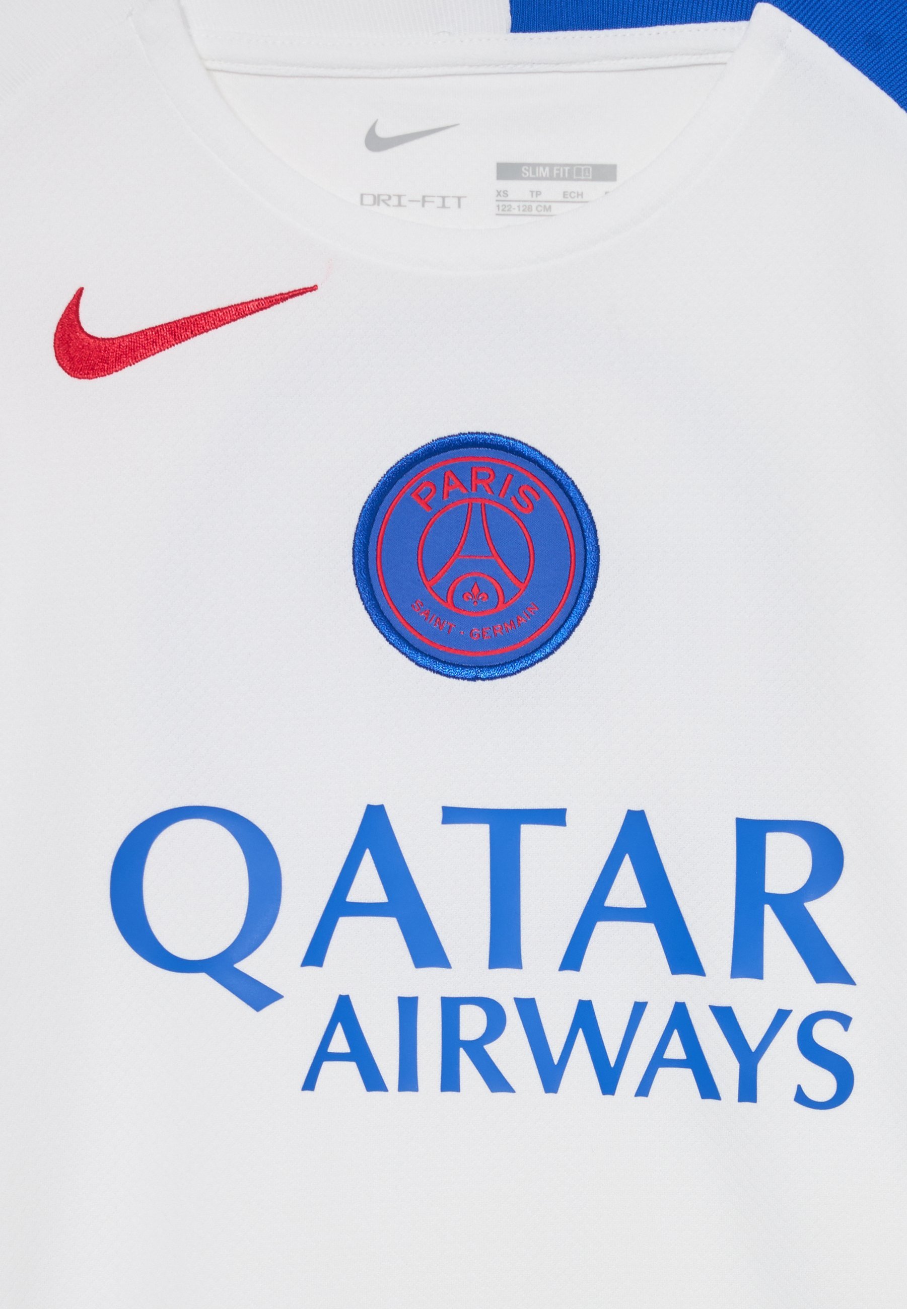 Nike Performance PARIS GERMAIN UNISEX - Sport póló - fehér/királykék/világpiros