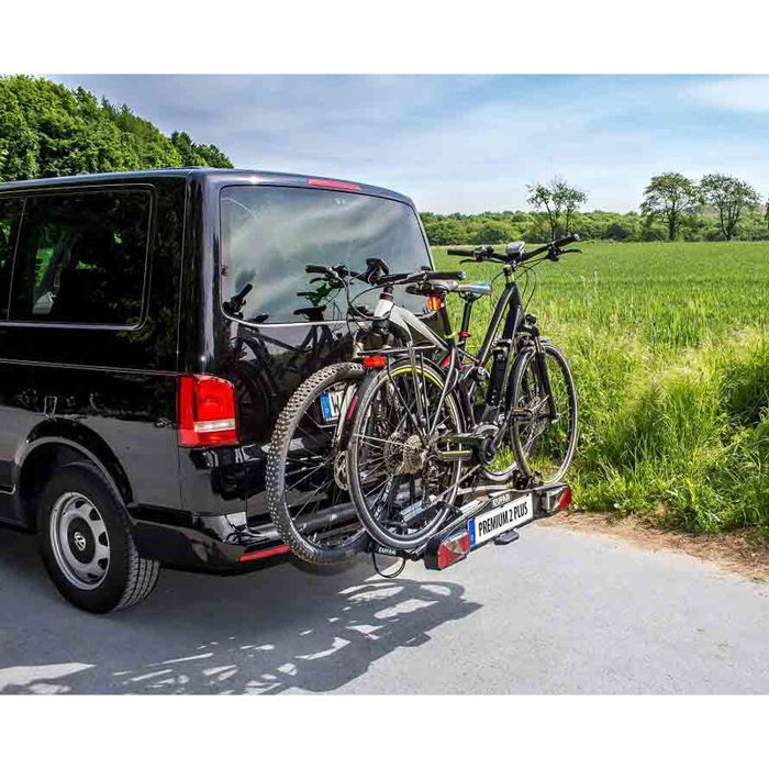 Suporte para bicicletas Eufab Premium II Plus para 2 bicicletas - Eufab