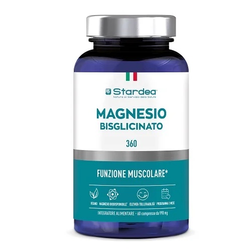 STARDEA Stardea Magnezijev bisglicinat 60 tablet z vitaminom B6
