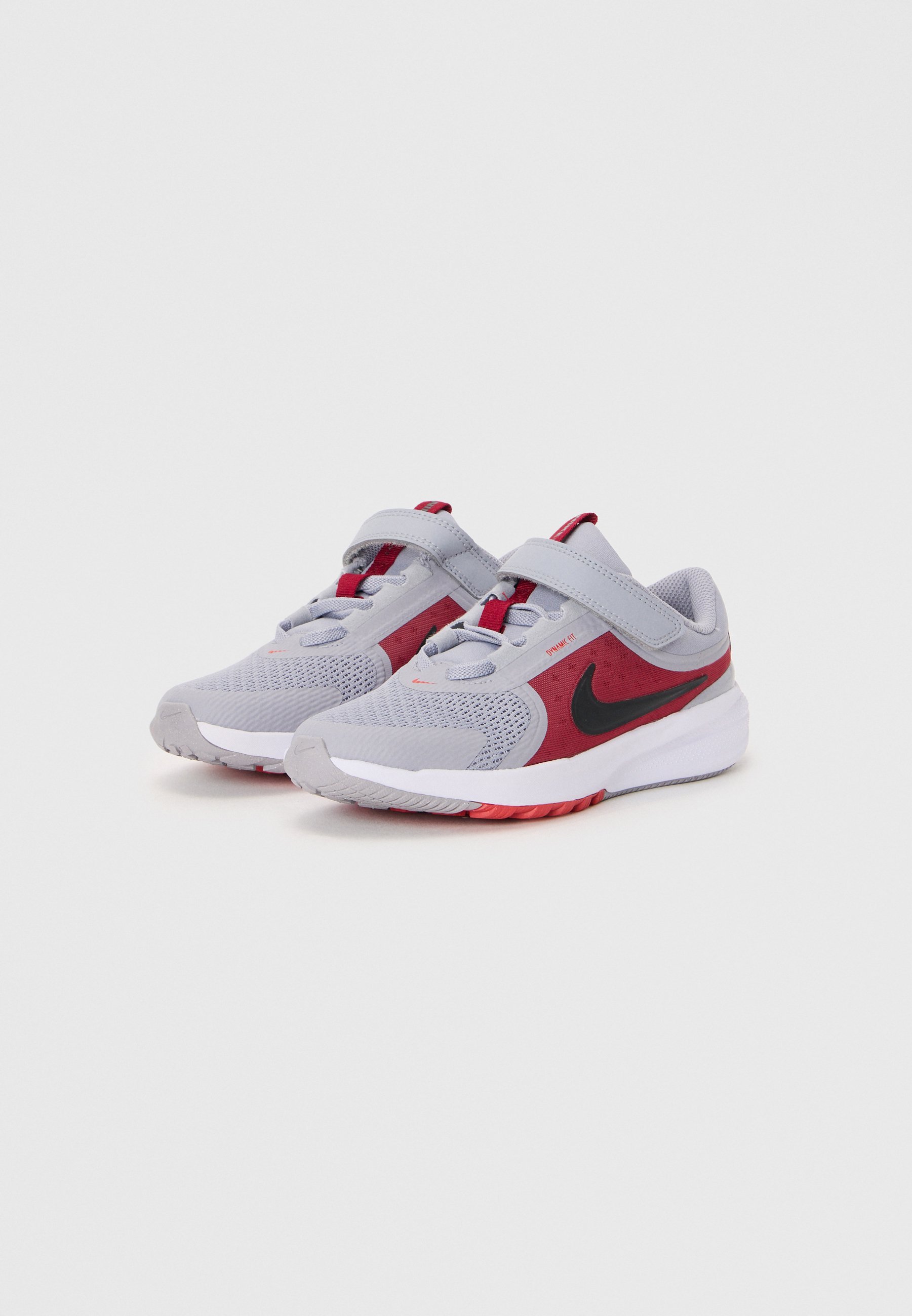 Nike Performance STAR RUNNER 5 UNISEX - Buty do biegania po asfalcie - Summit White/Black/Team Red/Univ Red
