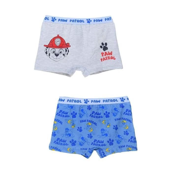Pack de 4 calzoncillos bóxer de algodón para niño - Patrulla Canina
